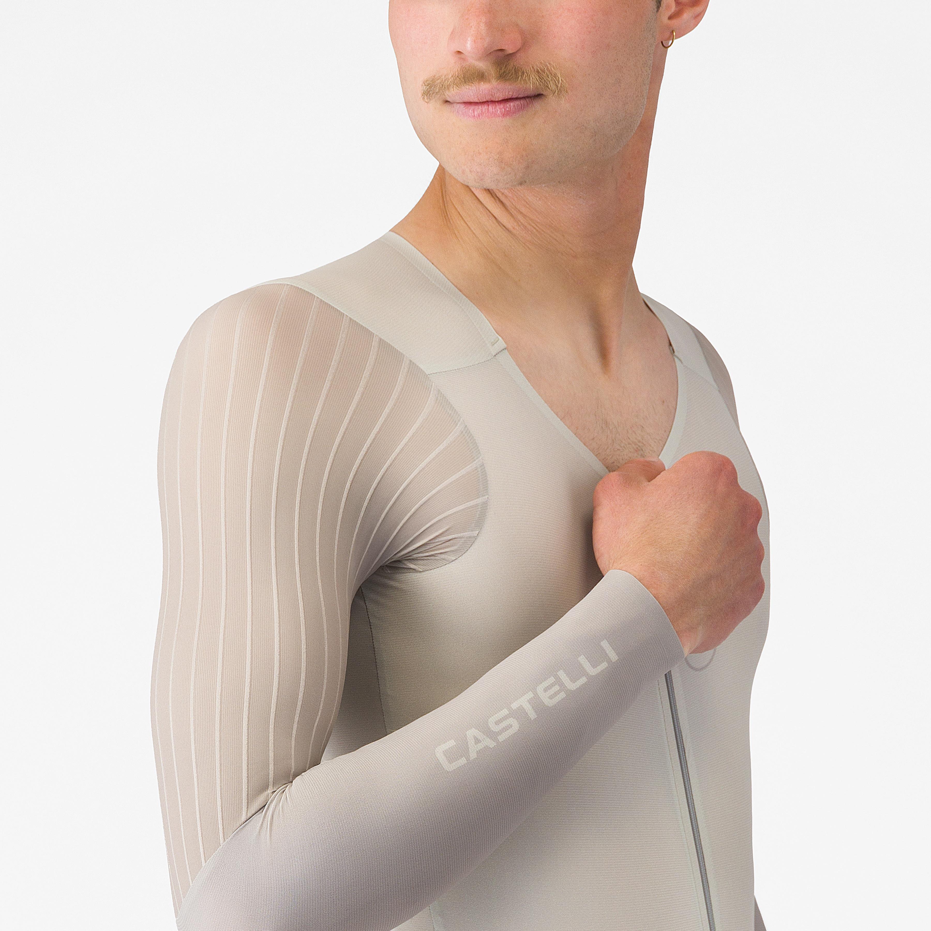 Body paint v tt speedsuit - silver moon/clay/smoky gray - castelli