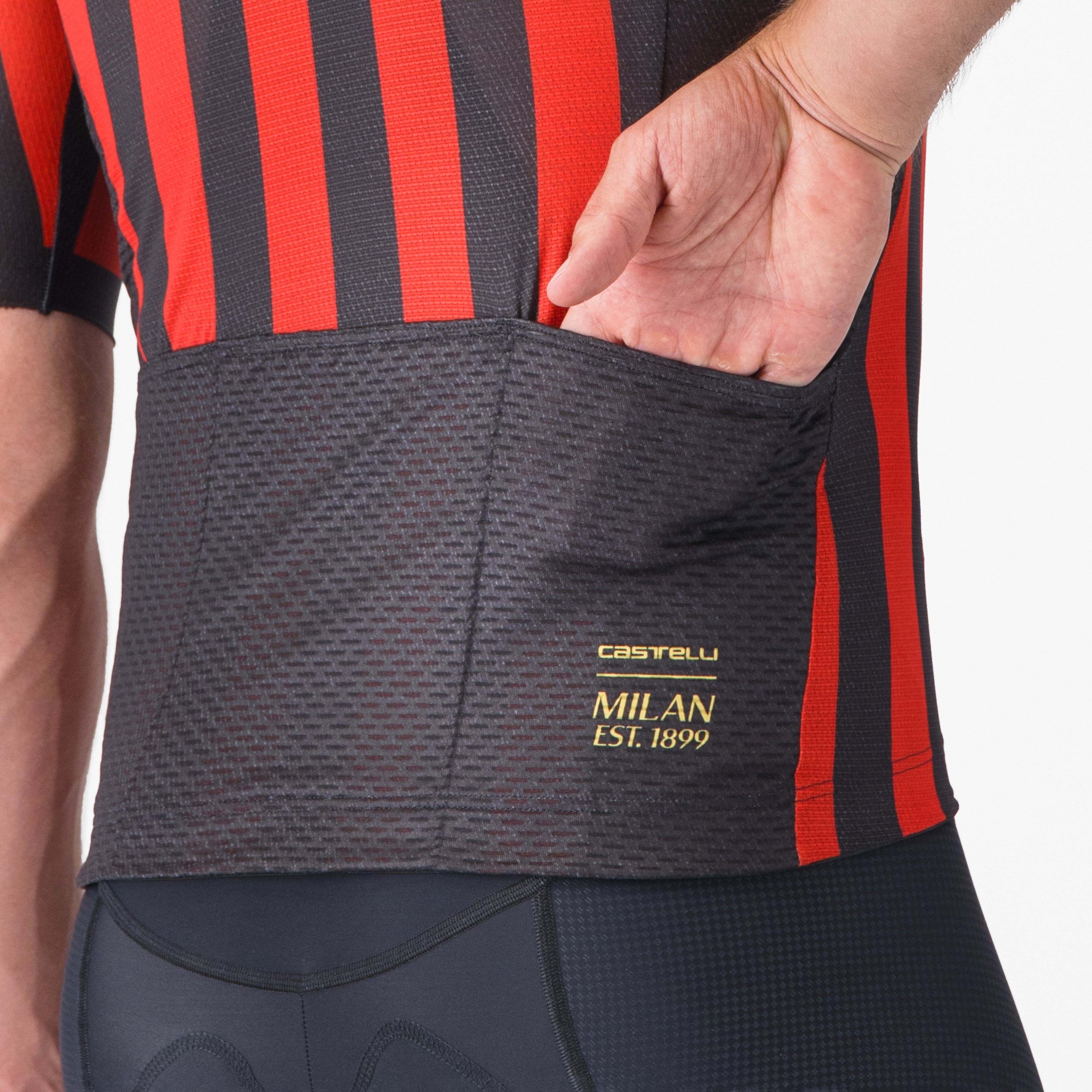 Competizione 3 jersey - home red/black - castelli