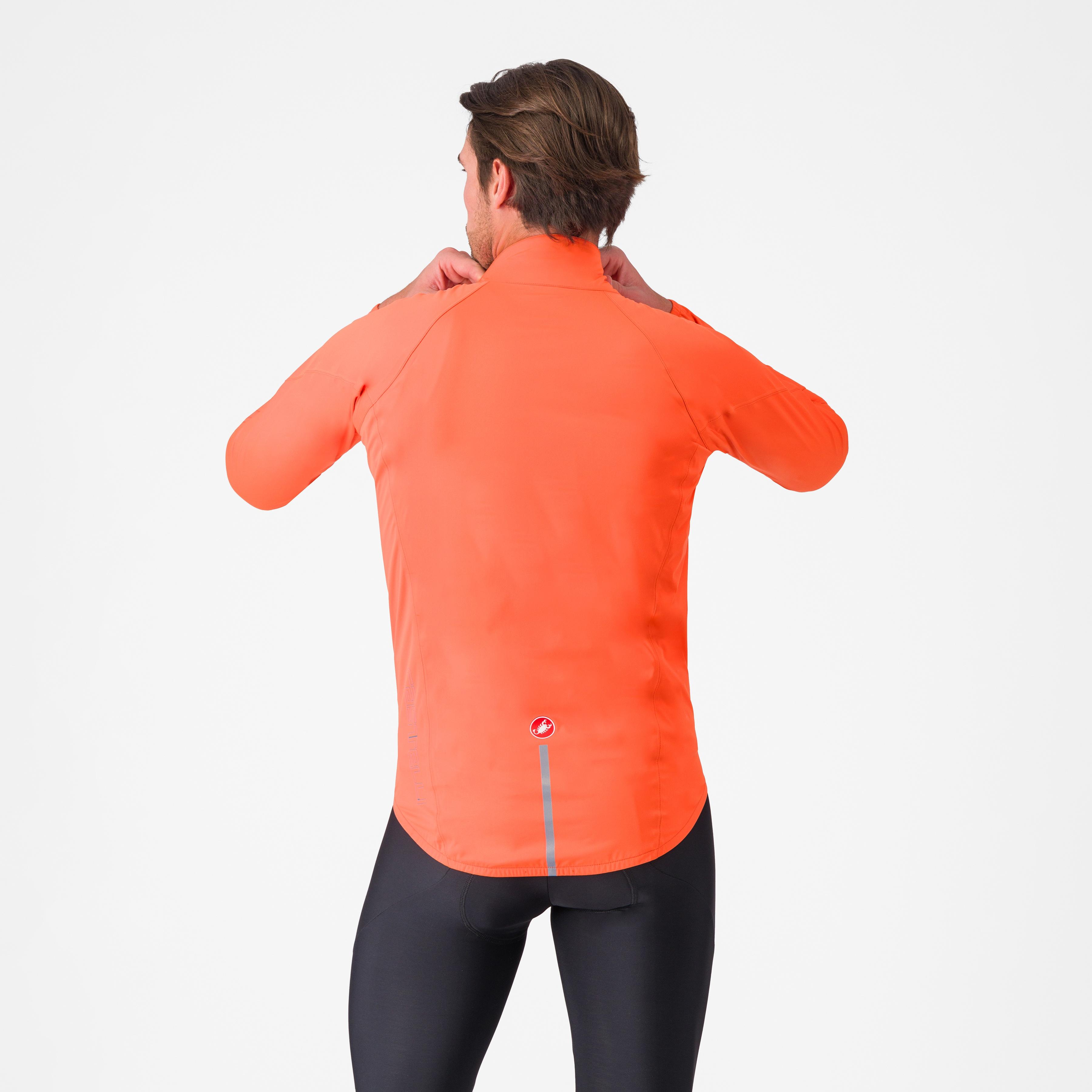 Emergency 3 rain jacket - brilliant orange - castelli