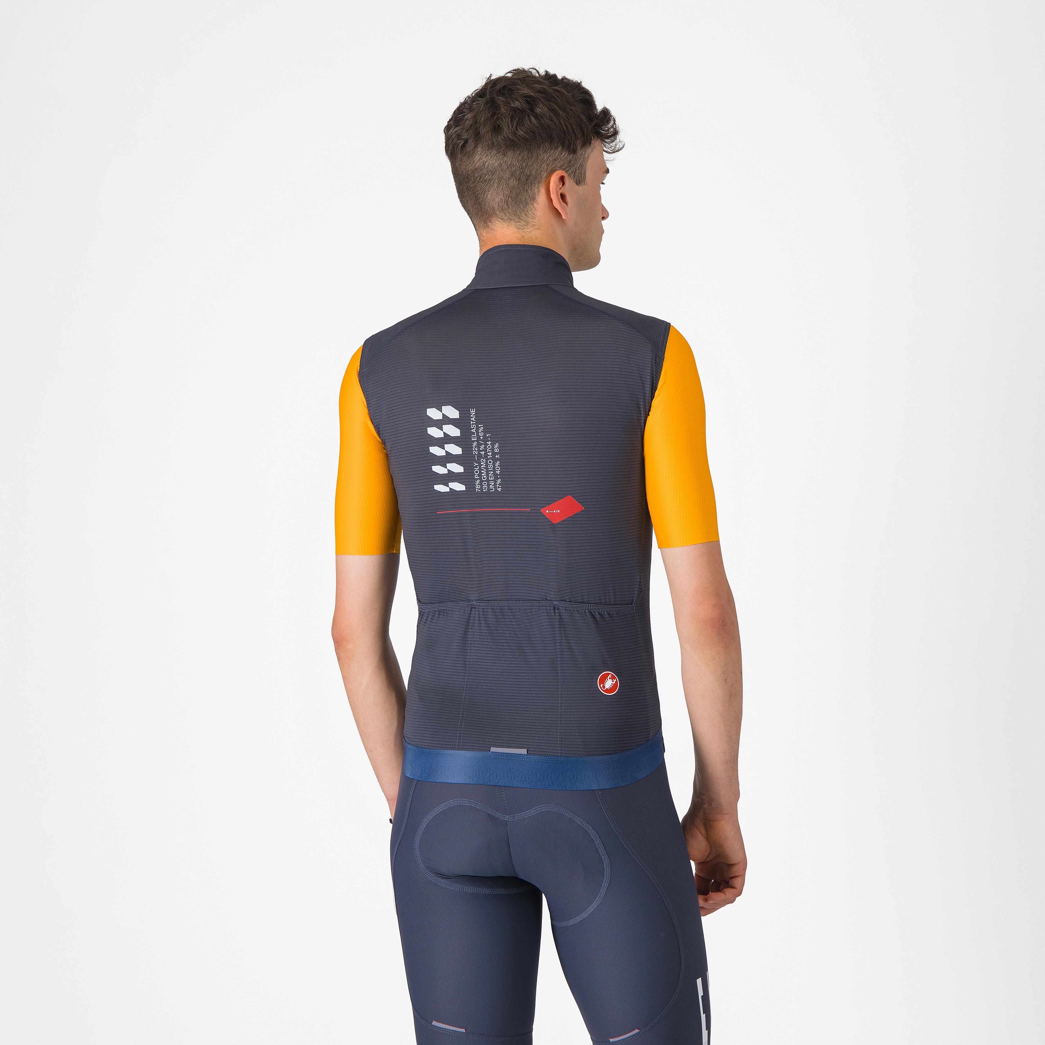 Espresso r-a/d vest - twilight blue - castelli
