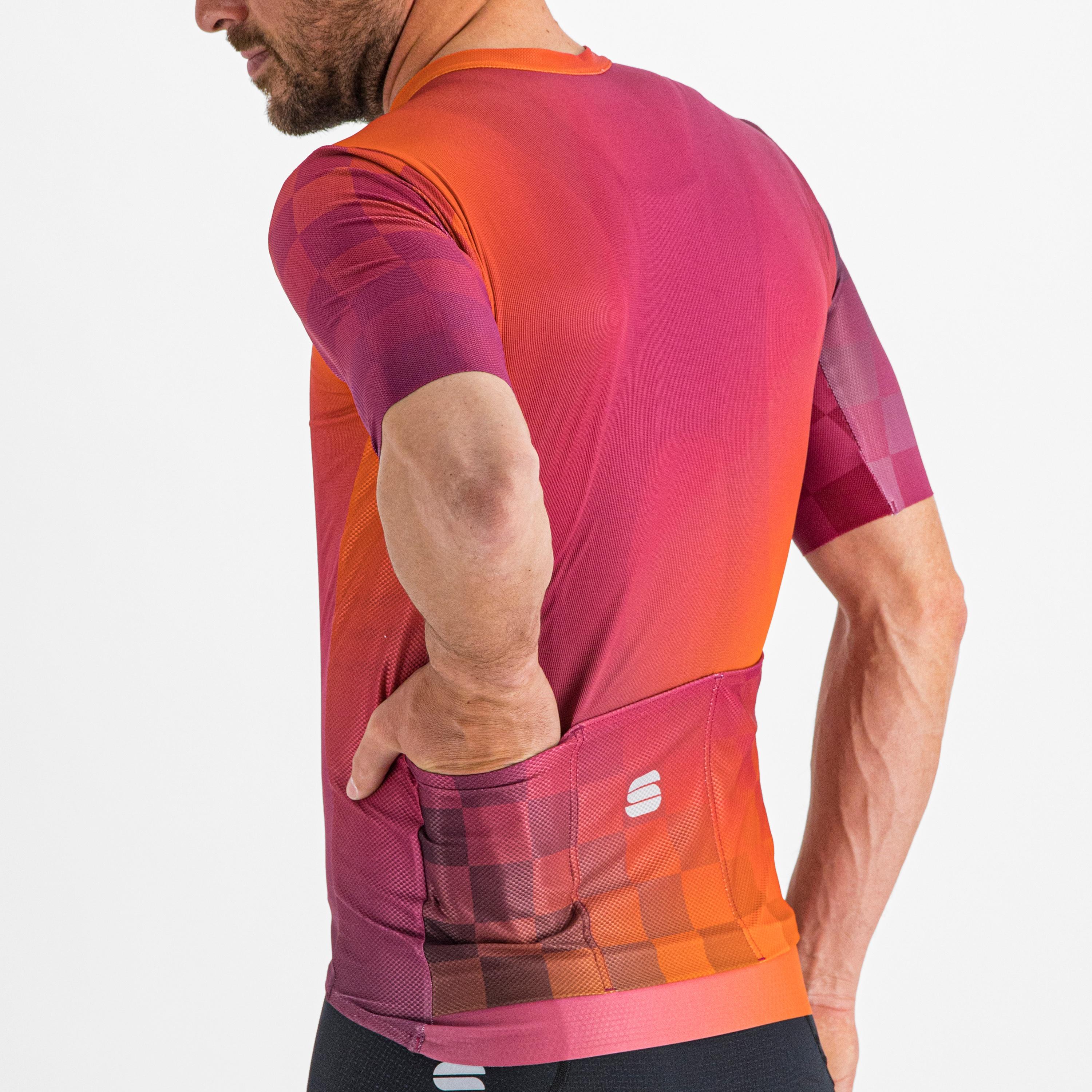Rocket jersey - cyclamen carrot prune - sportful