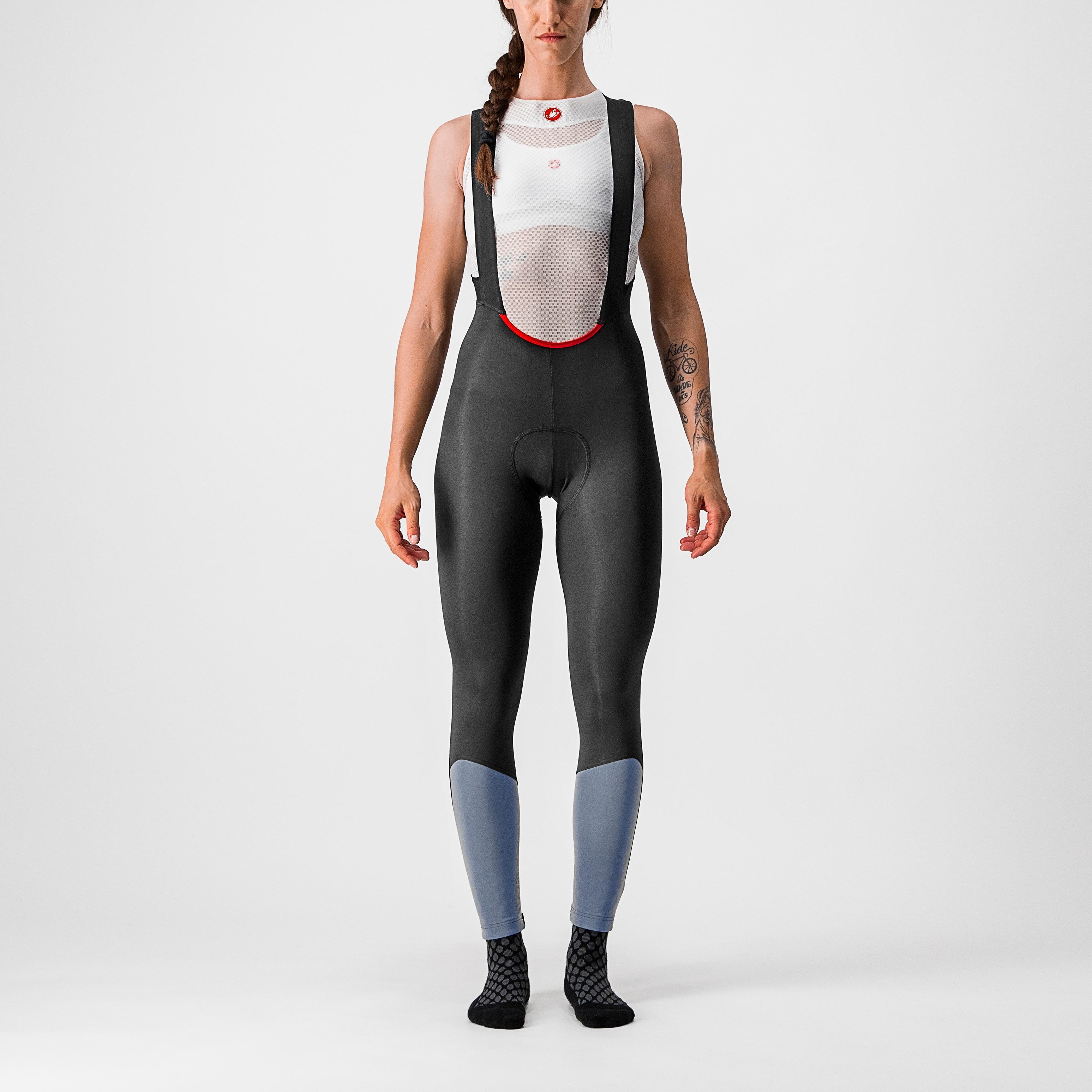 Nano flex pro 2 w bibtight - black - castelli
