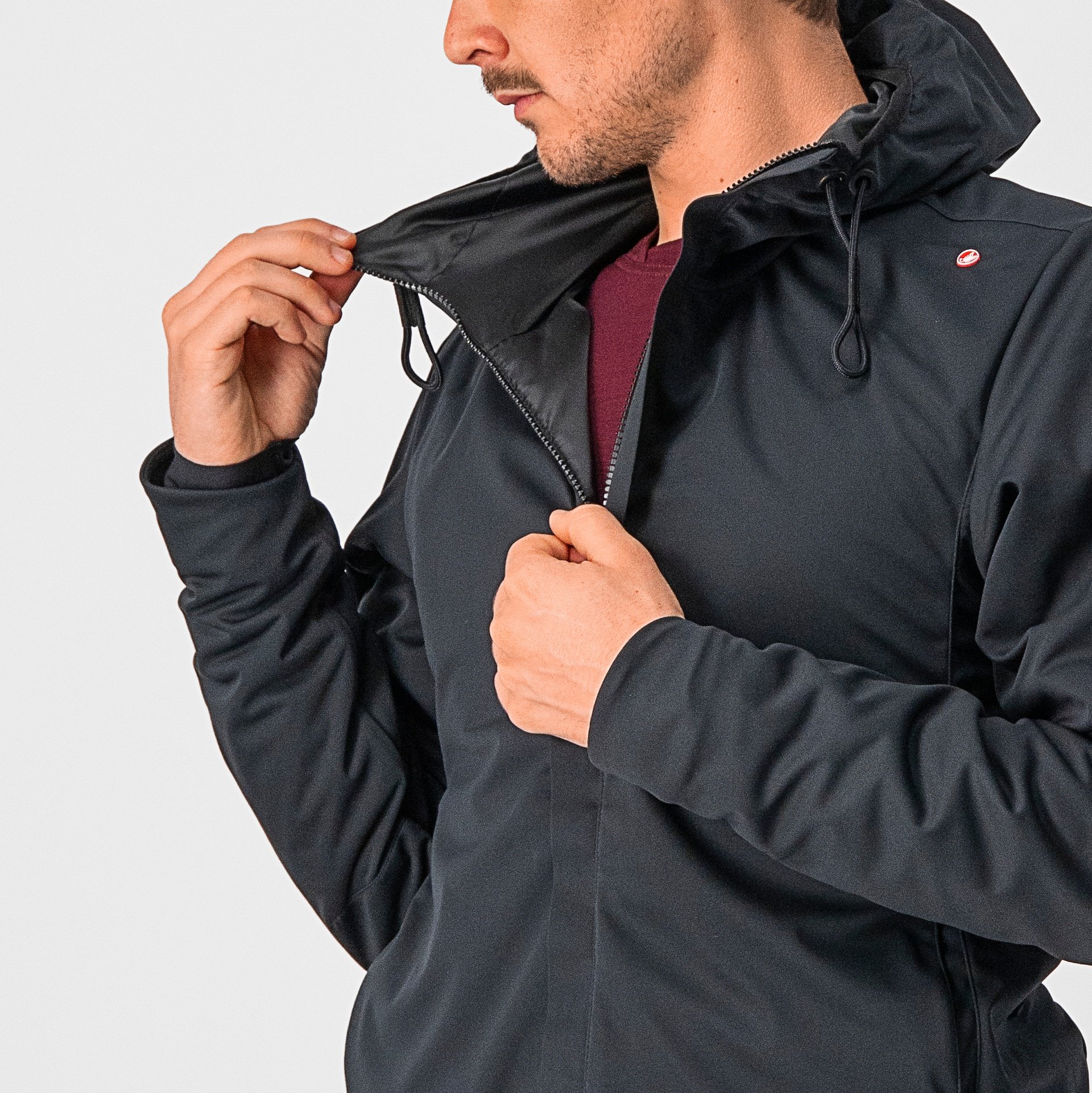 Alpha mc studio jacket - light black - castelli