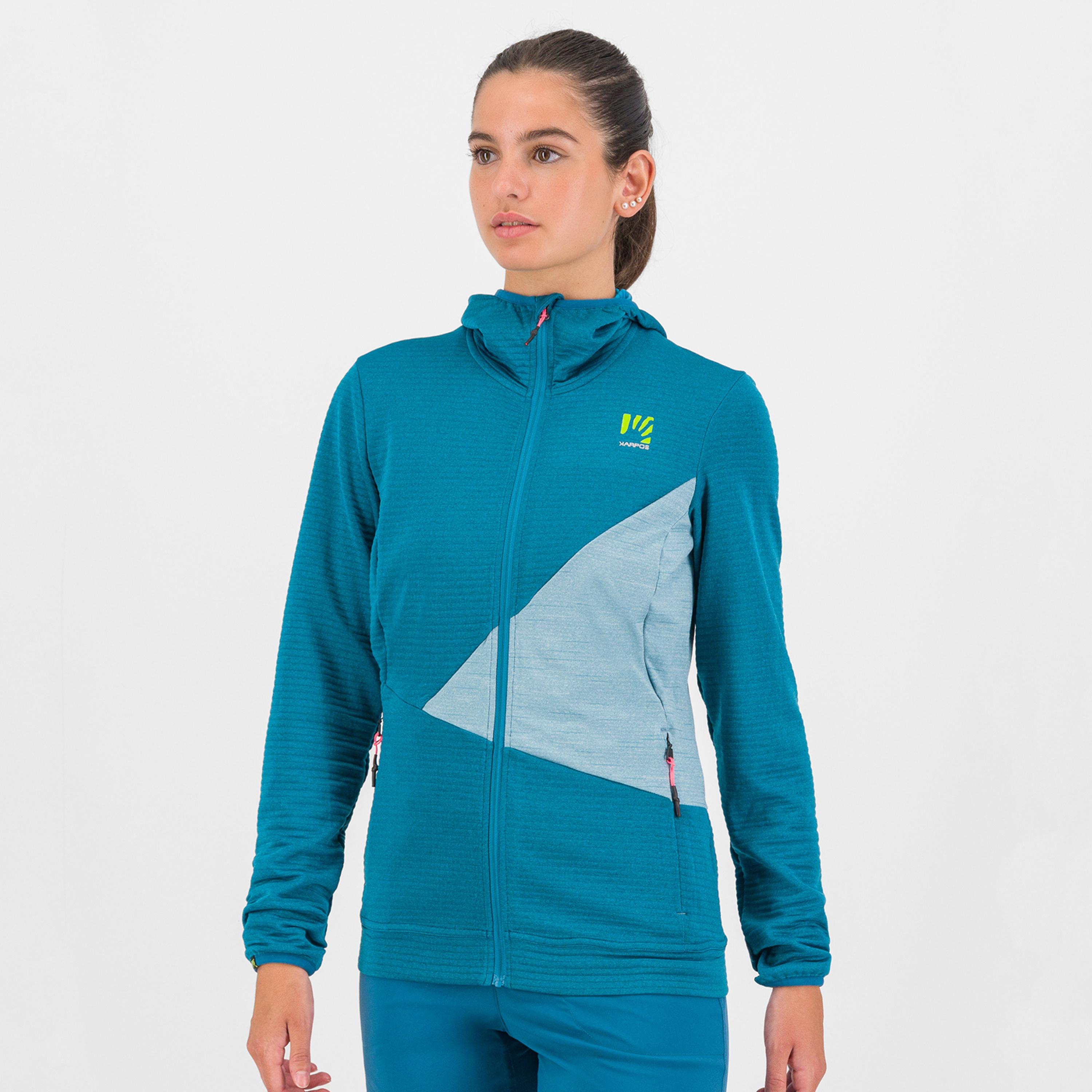 Nuvolau w fleece - corsair/adriatic blue - karpos