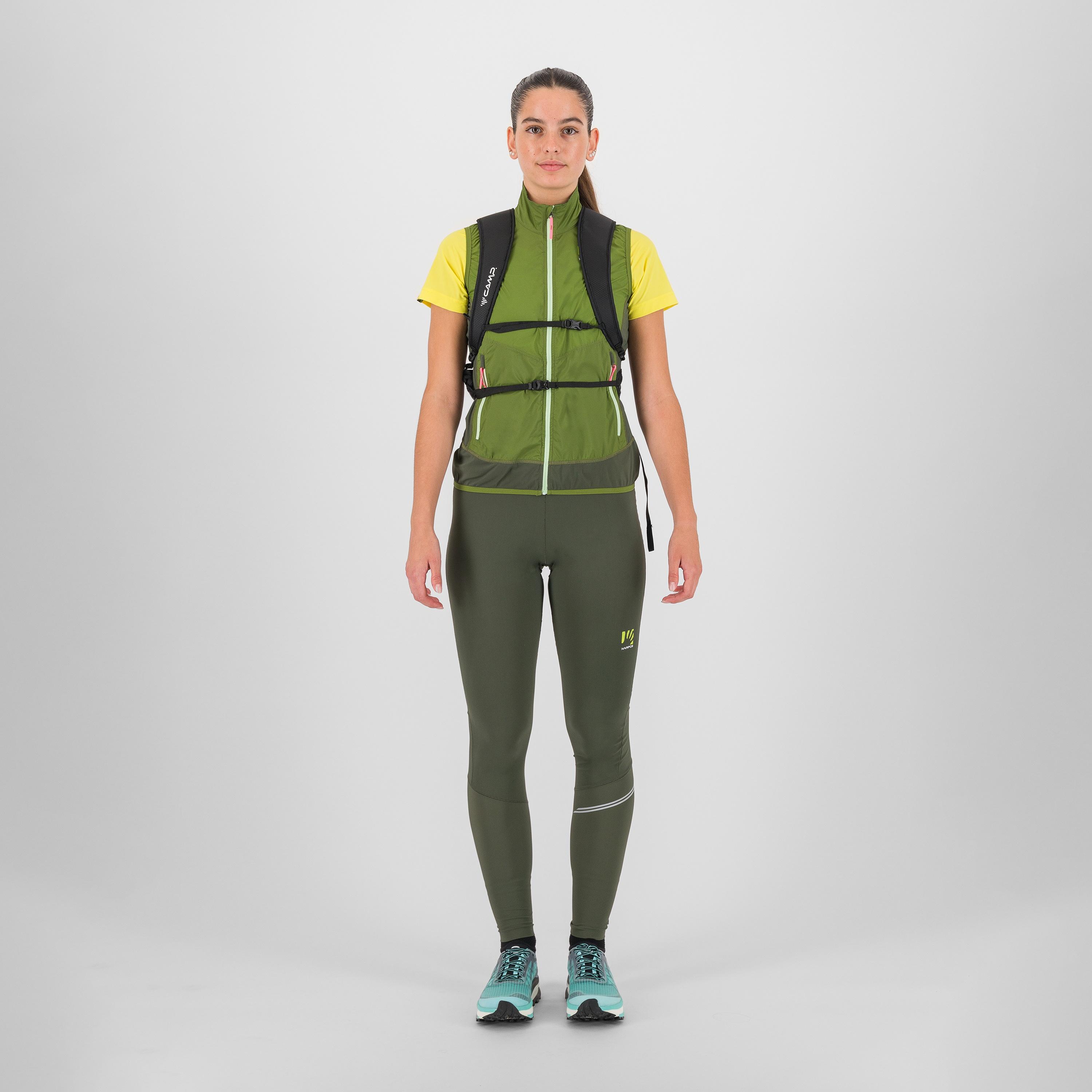 Lavaredo w vest - cedar green/rifle green - karpos