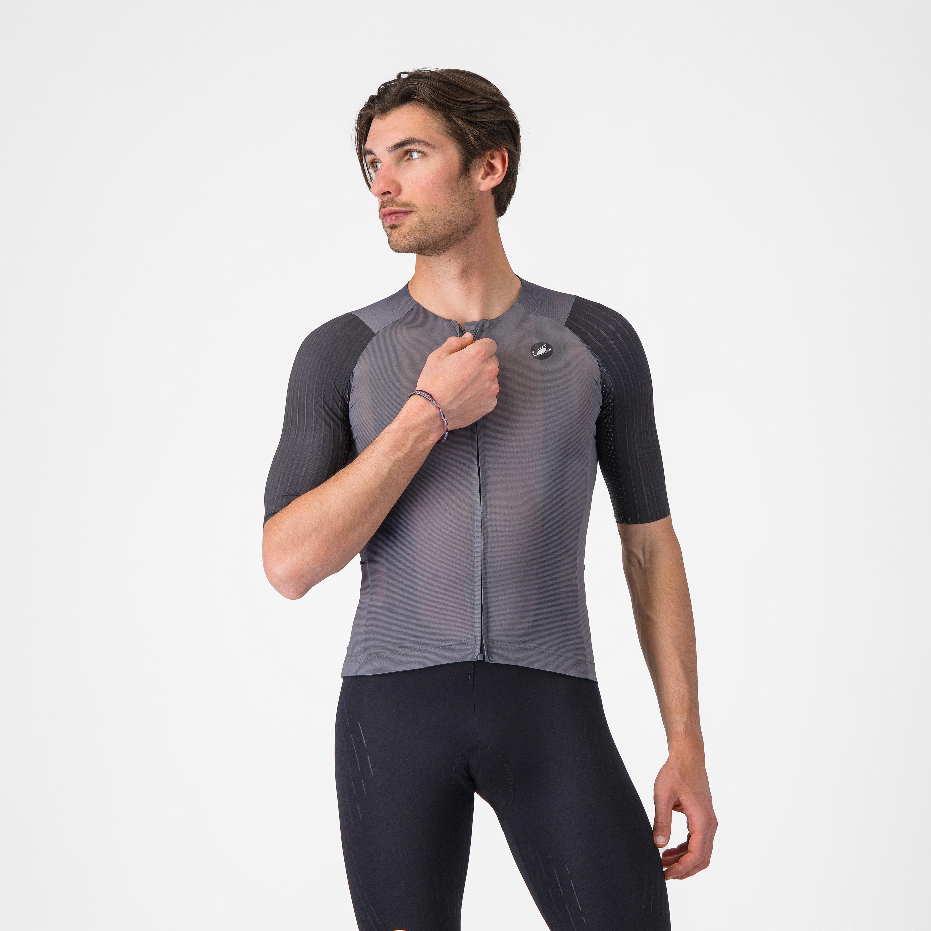 Aero race 8s jersey - smoky gray - castelli