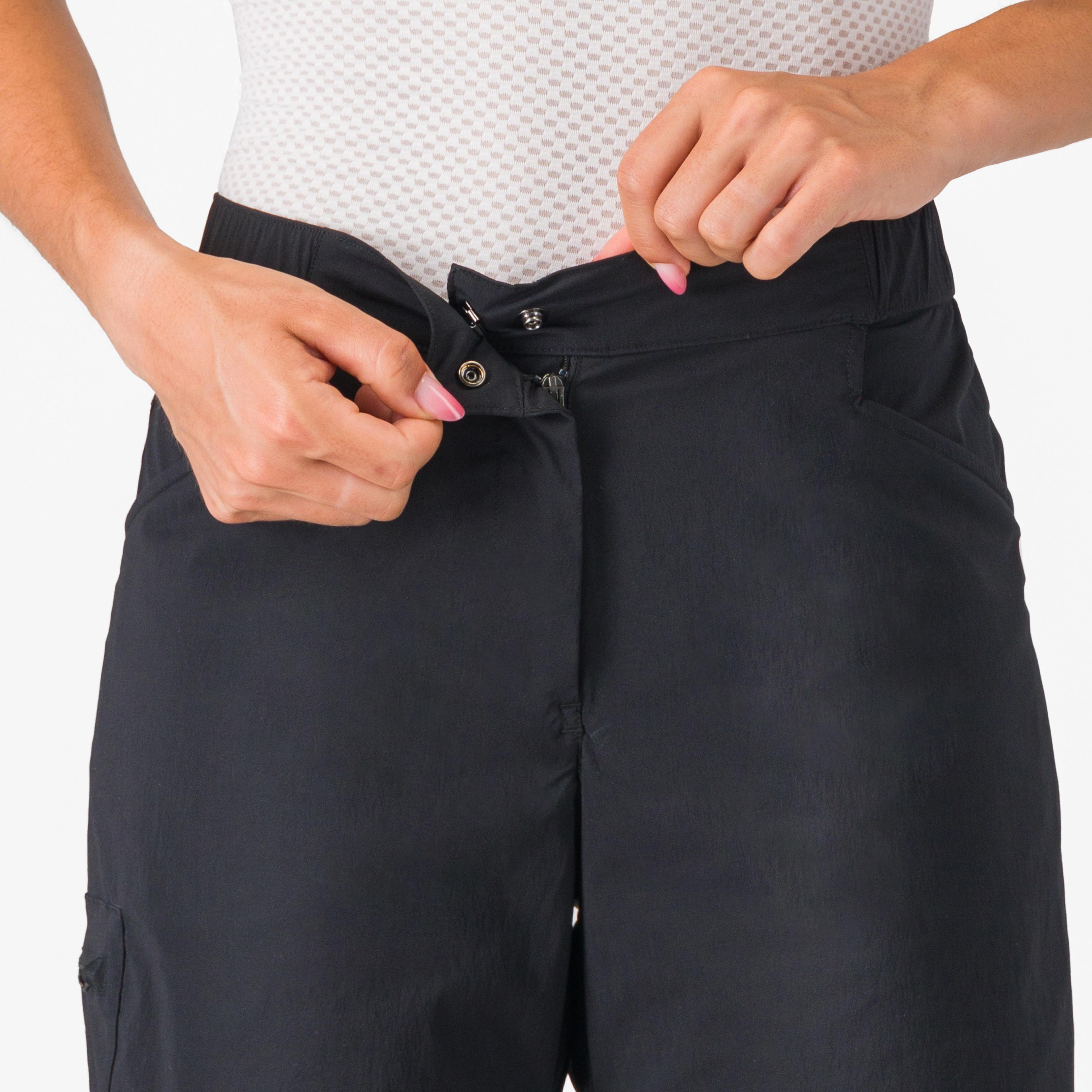 Unlimited adventure baggy w short - black - castelli