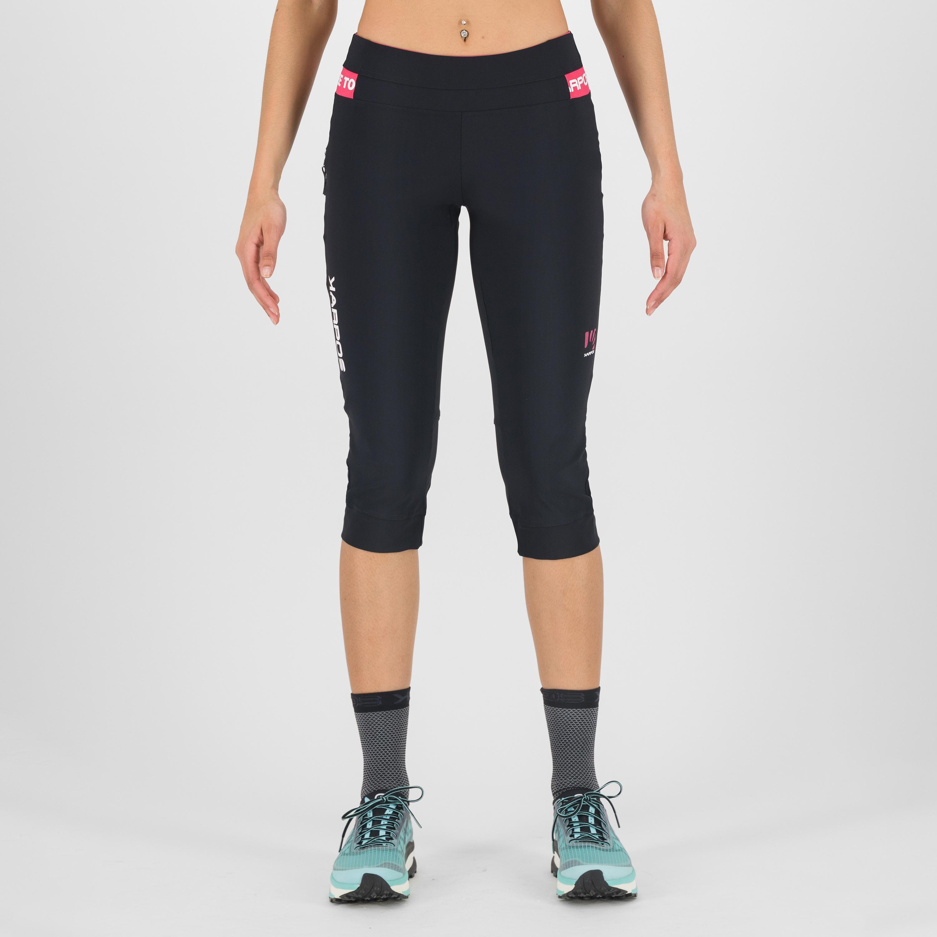 Easyfrizz w 3 4 pant - black/innuendo - karpos