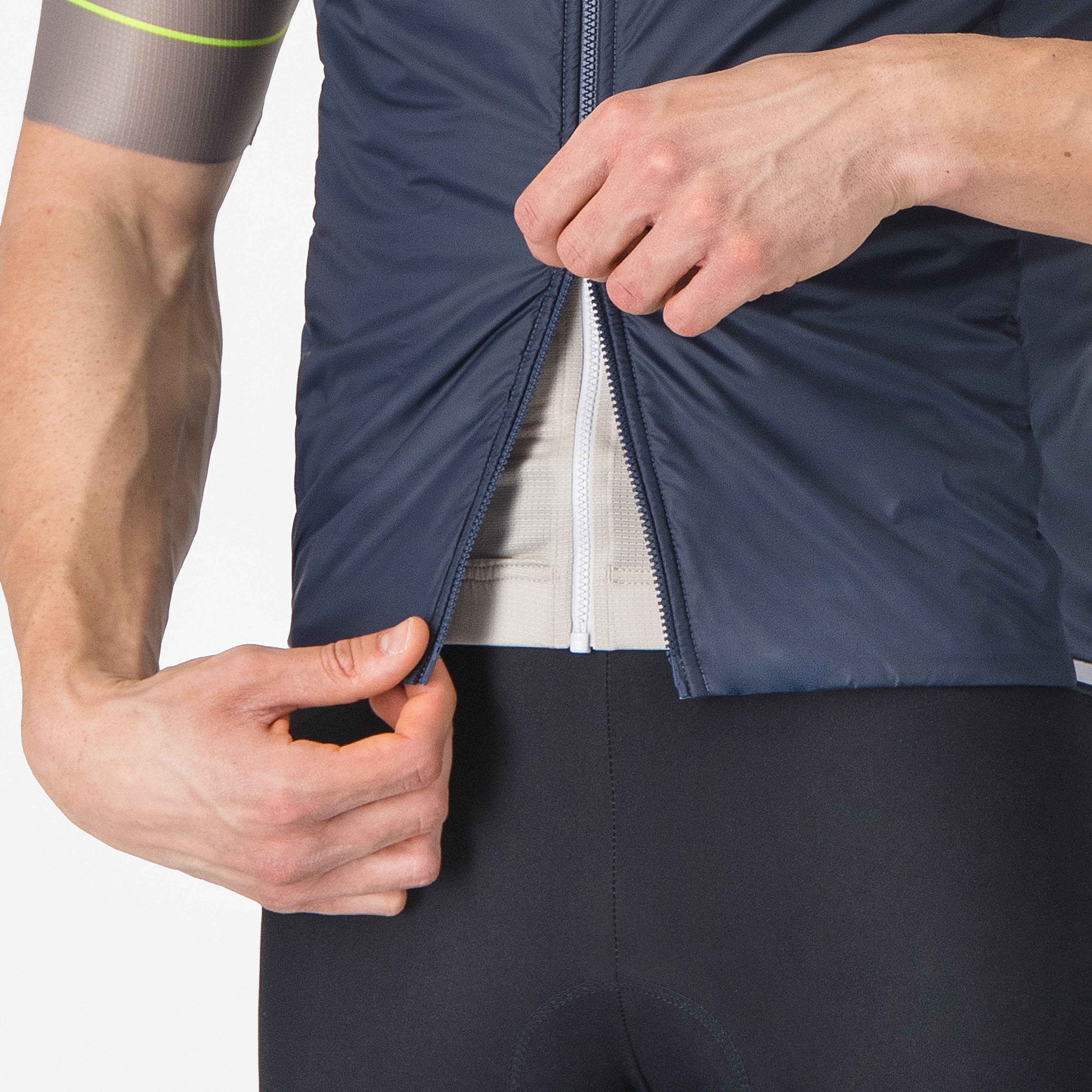 Fly direct vest - twilight blue/silver gray - castelli
