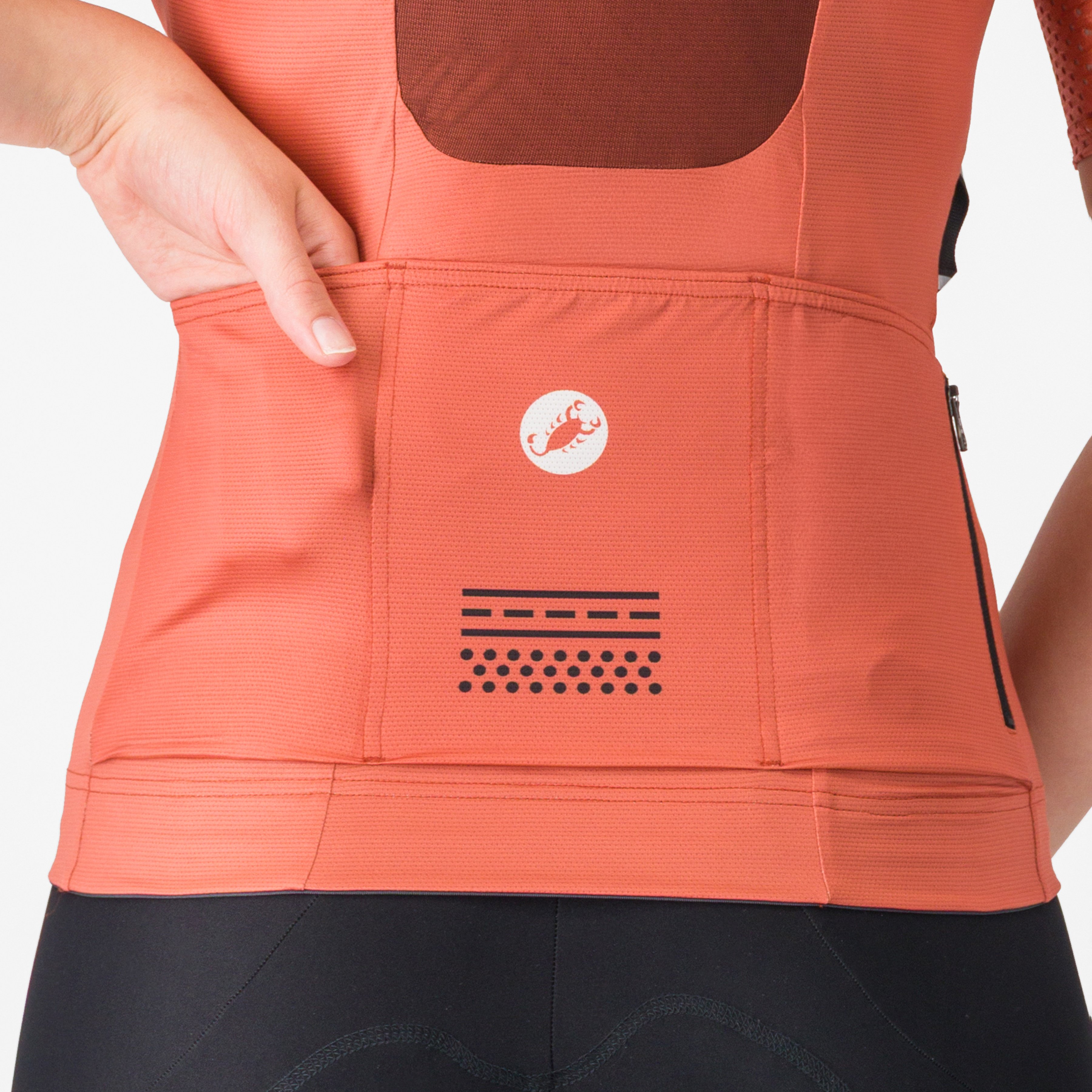 Unlimited pro 2 w jersey - paprika - castelli