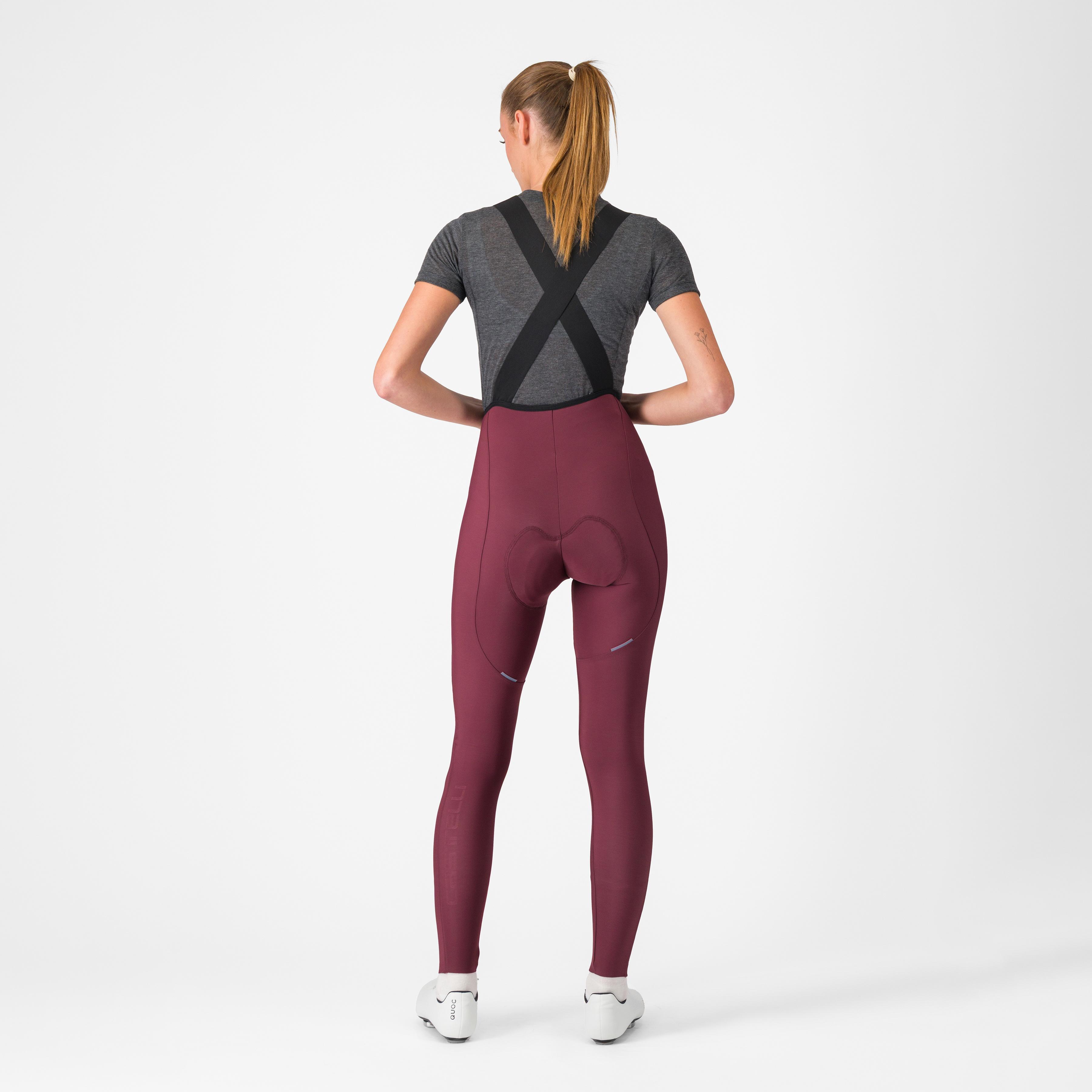 Espresso w dt bibtight - deep bordeaux - castelli