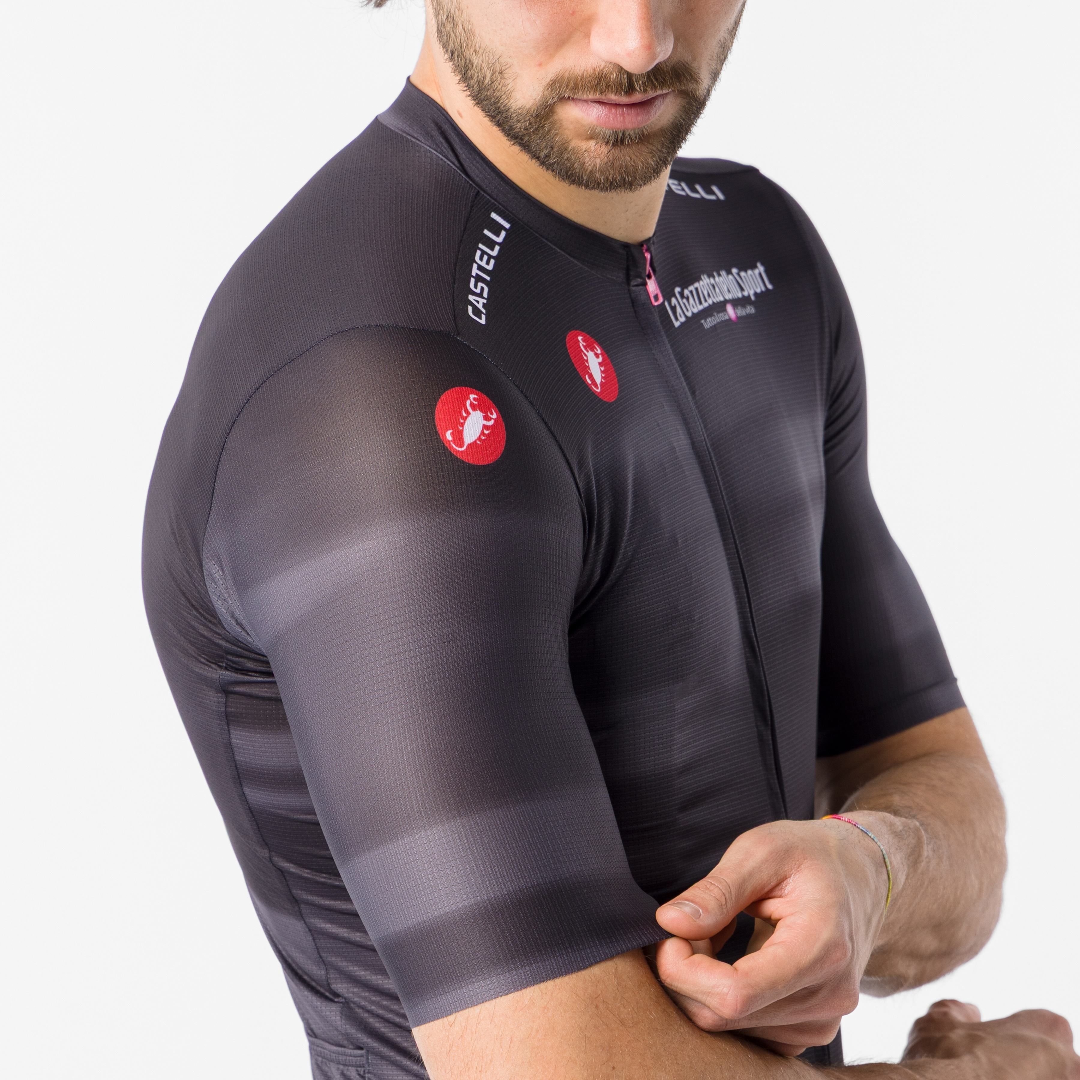 #giro109 competizione 4 jersey - nero - castelli