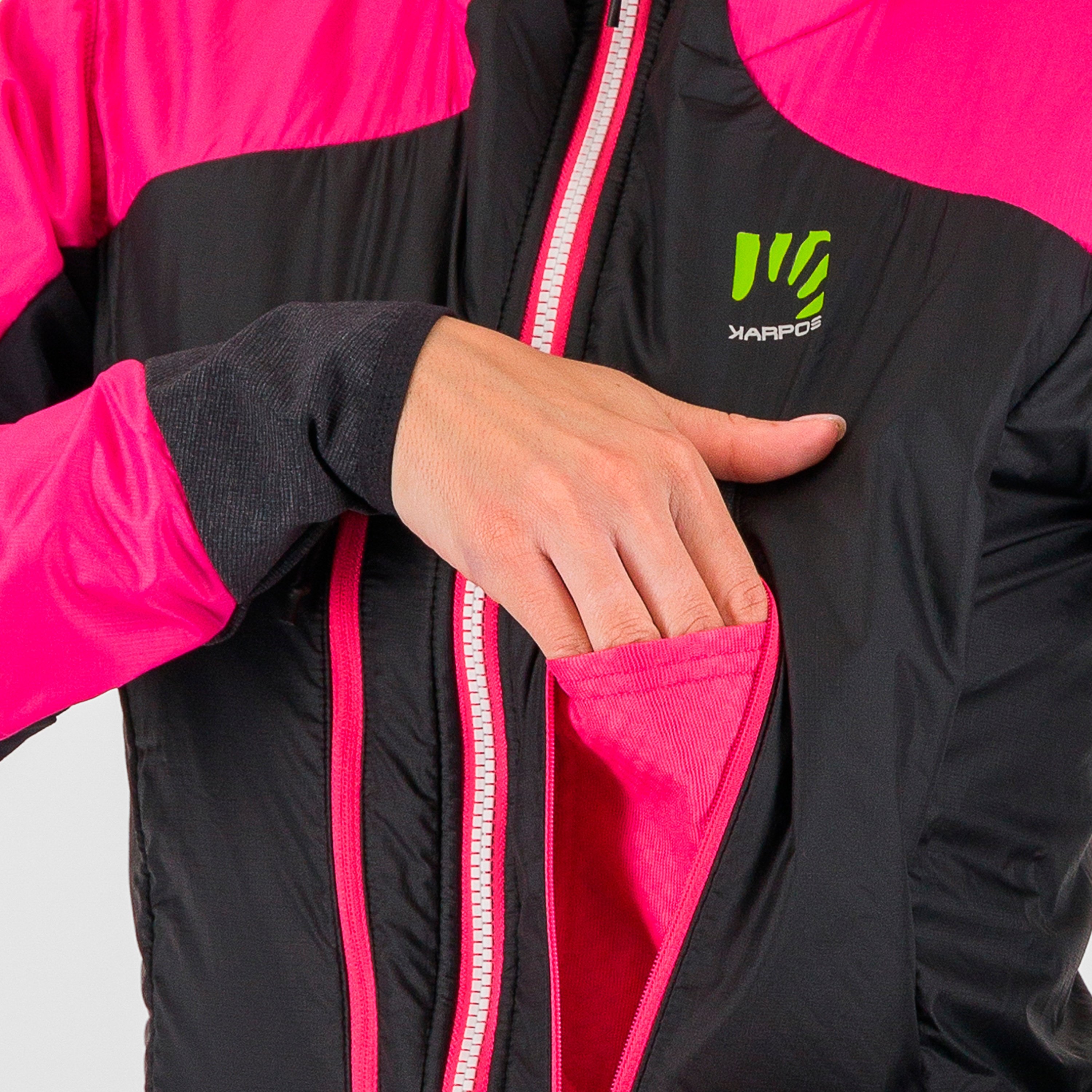 K-performance hybrid w jacket - black/cabaret - karpos