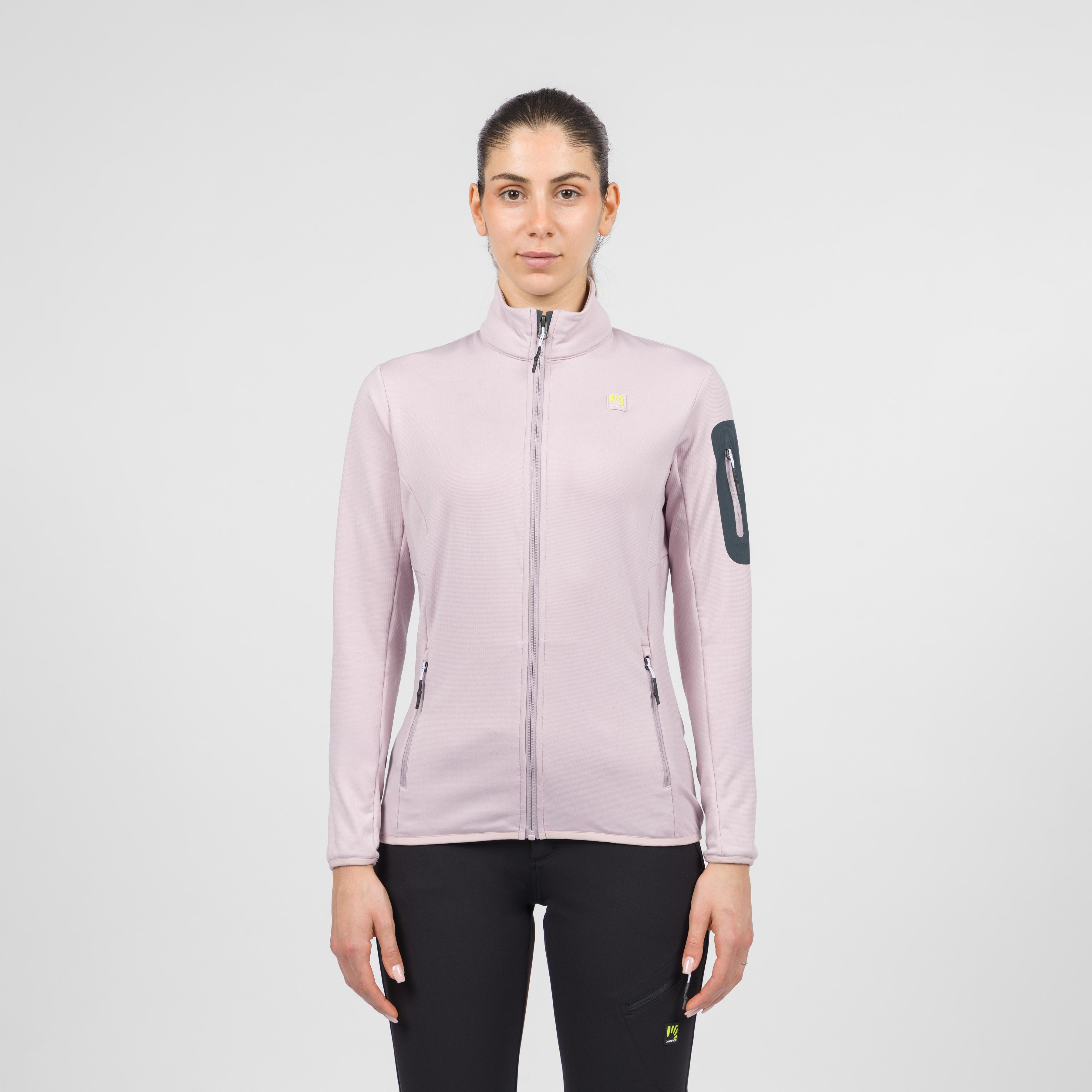 Bigontina w full zip fleece - lilac - karpos