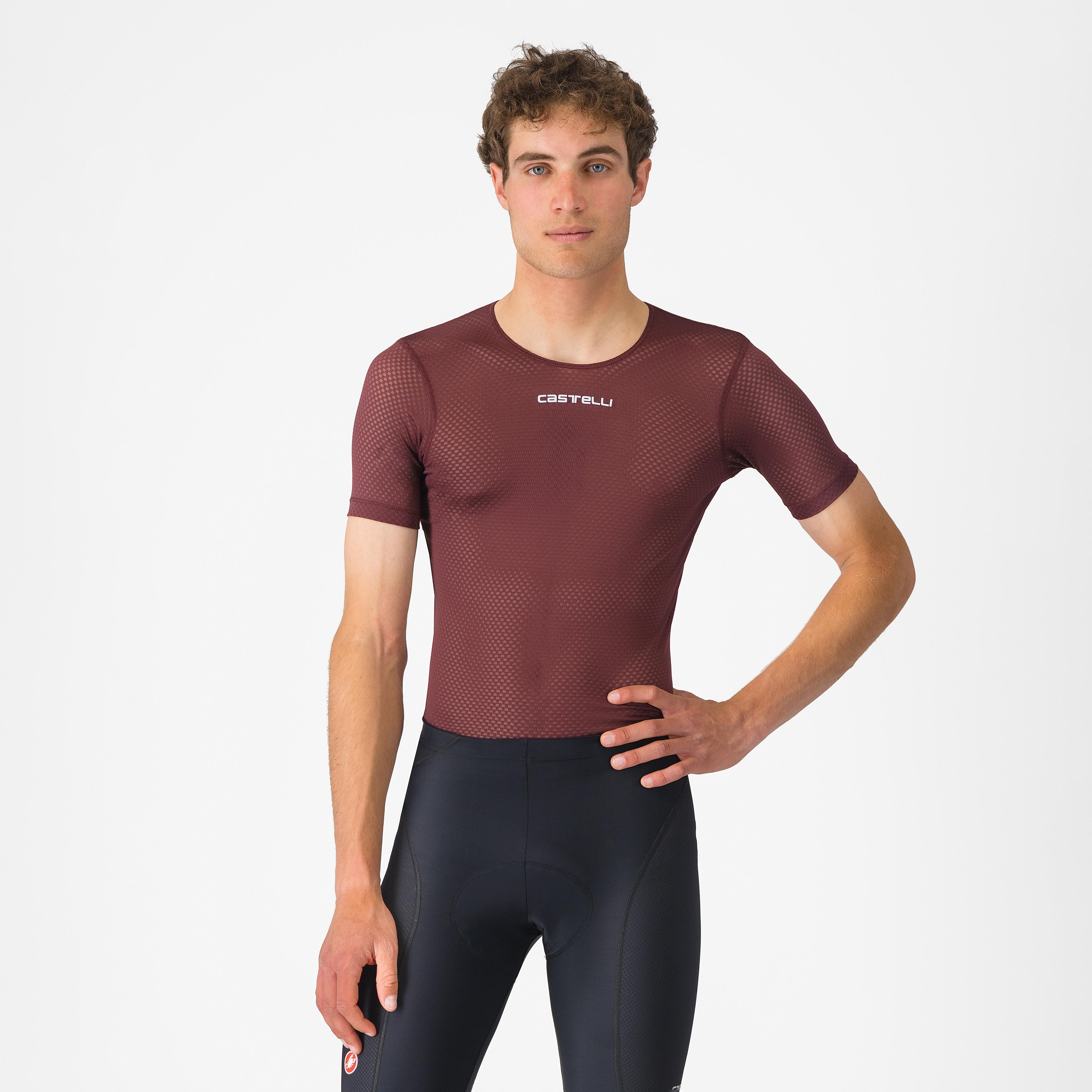 Pro mesh 2.0 short sleeve - deep bordeaux - castelli
