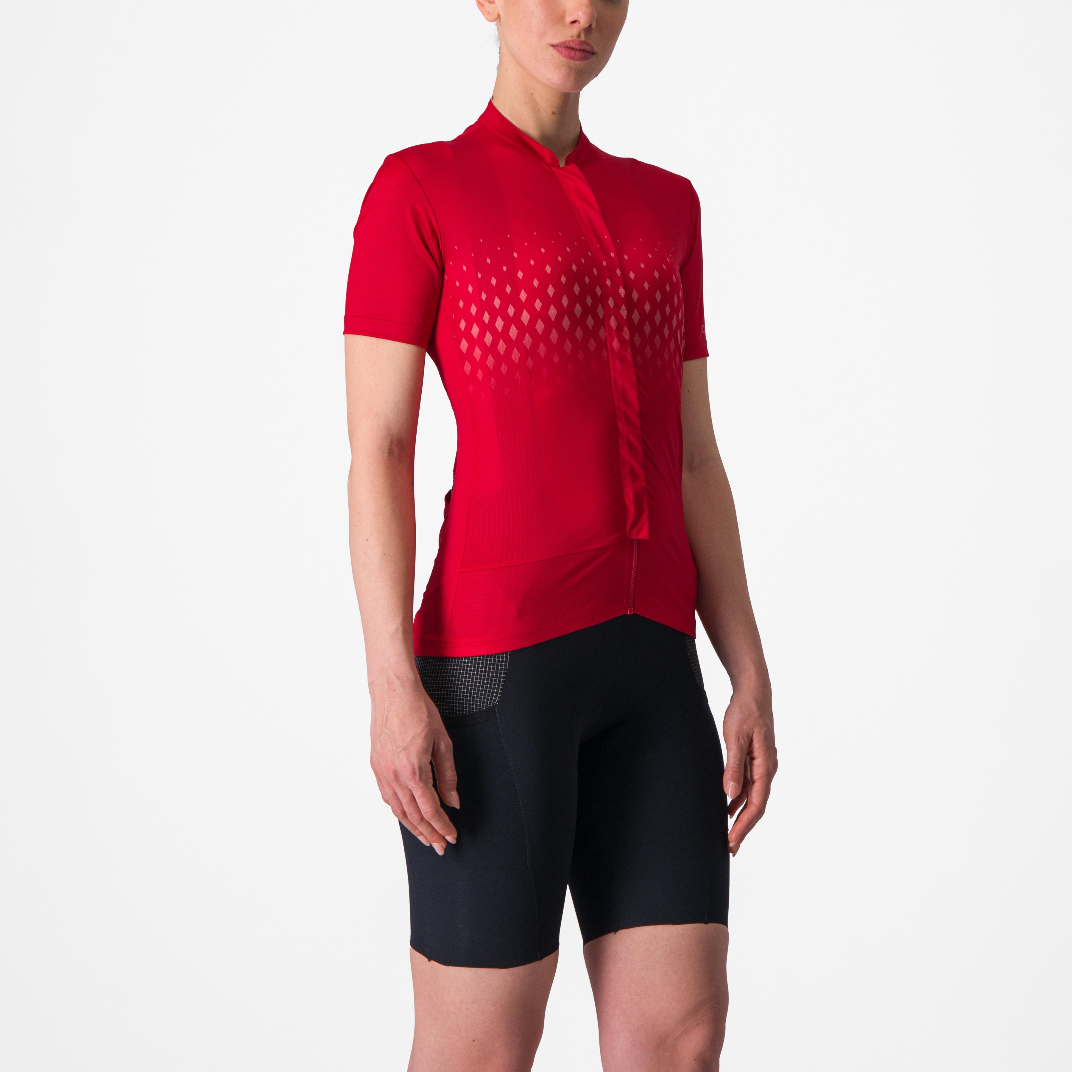 Unlimited sentiero 3 jersey - rich red/mineral red - castelli
